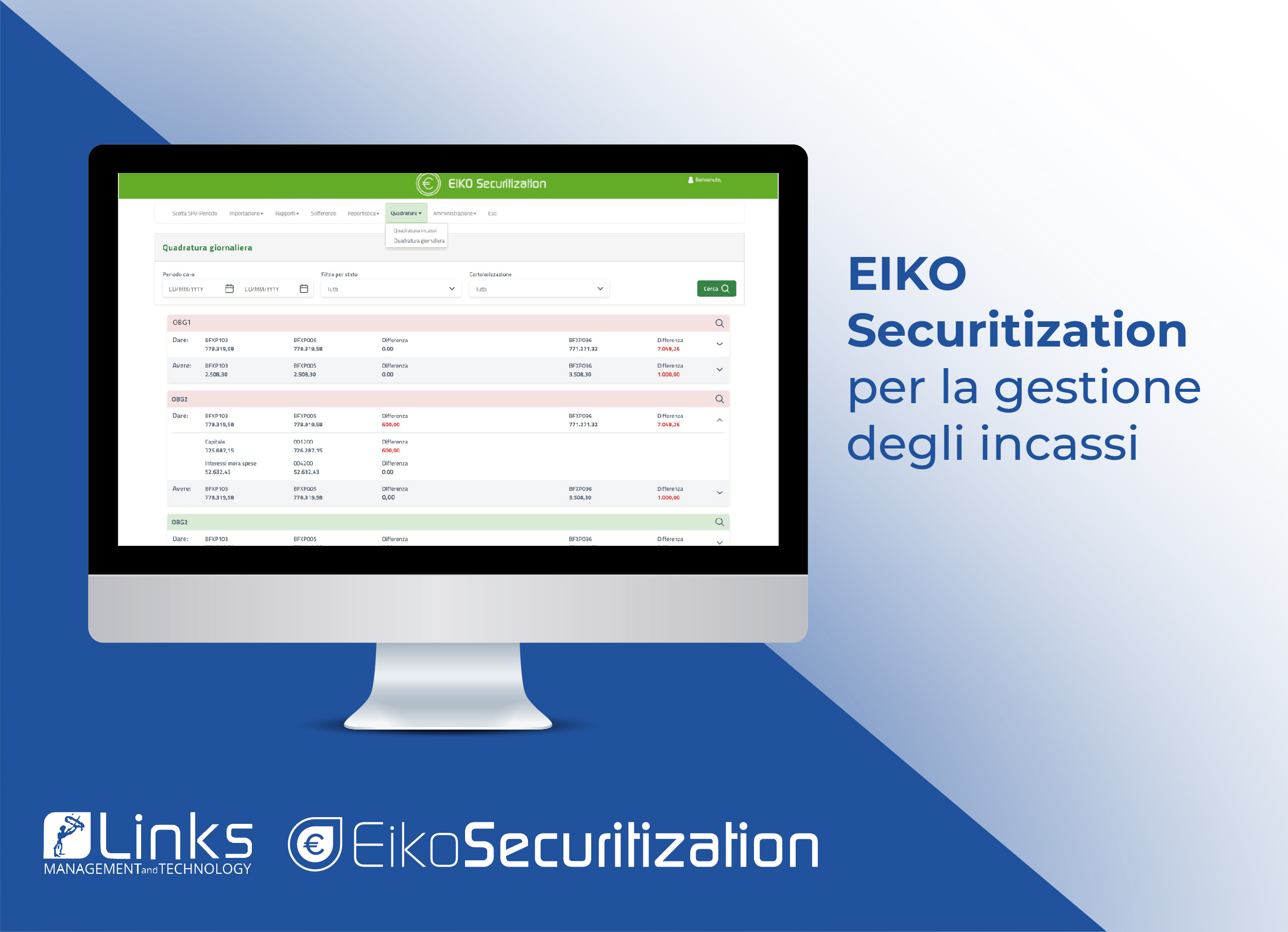 EIKO SECURITIZATION presenta una nuova funzionalità